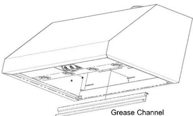 Dacor HWHE3018S - Cleaning the Filters and Grease Channel - 1