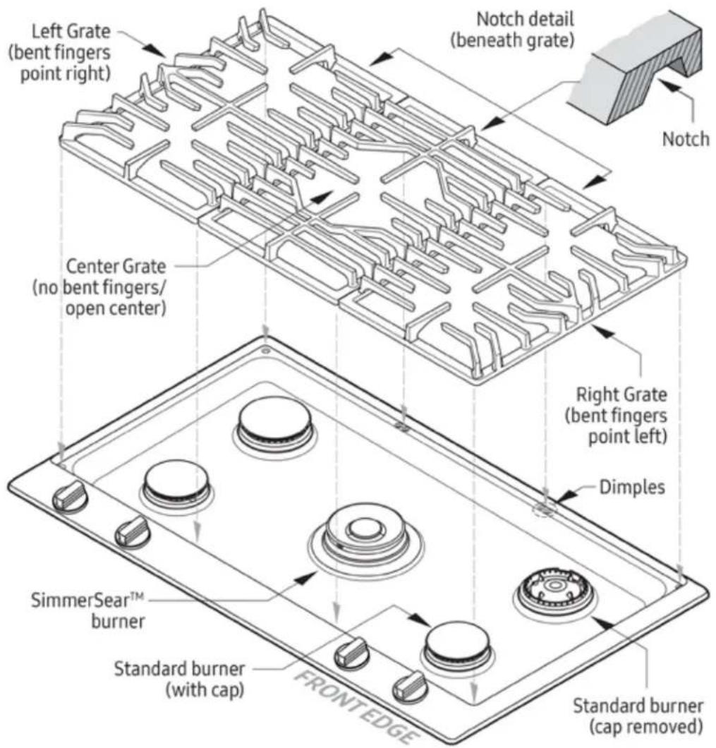 Dacor HCT305G - IMPORTANT - 1