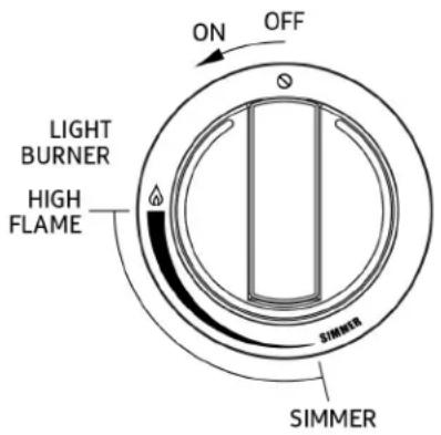 Dacor HDCT304 - Burner Knob Icons and Operation - 2