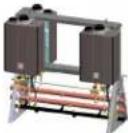 Rinnai Tankless Rack System TRW02EP - TRS Part Nos. and Main Components - 12