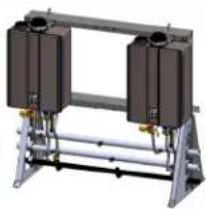 Rinnai Tankless Rack System TRW02EP - UNIT FREE STANDING FRAME - 15