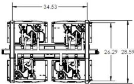 Rinnai Tankless Rack System TRW02EP - UNIT FREE STANDING FRAME - 3