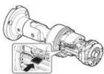 Wisenet QNV-6022R - Inserting a Micro SD Memory Card (QNO-6012R/6022R/6032R/6072R/6082R) - 3
