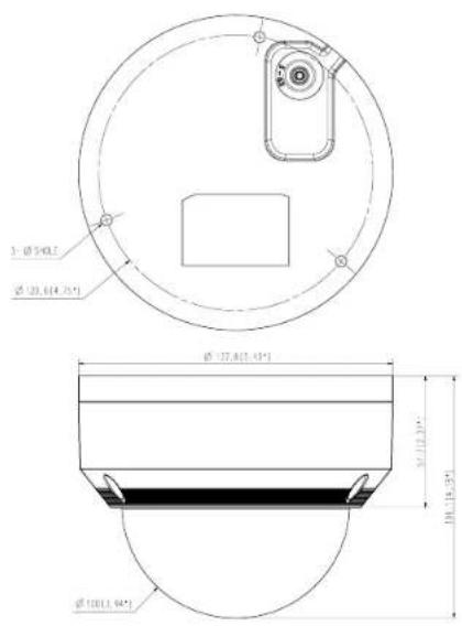 3.0 (2) 40.5 Ø 120,6(4.75°) Ø 127,8(2.45°) Ø 127,12.30° Ø 128,13.95° Ø 128,13.95°