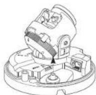 Wisenet LND-6032R - Connecting the LAN cable - 2