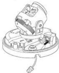 Wisenet LNO-6032R - Connecting the LAN cable - 3