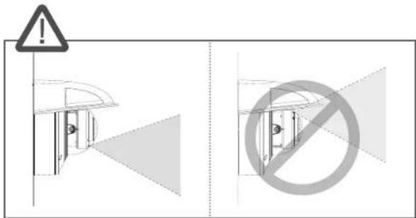 Safety warning sign and safety symbol illustration showing a warning triangle and a crossed-out circle with no text