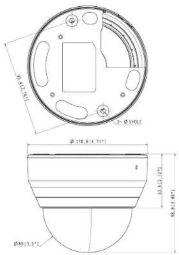 Ø 110,8 [4,71°] Ø 89 [3,5°] Ø 110,8 [4,71°] Ø 89 [3,5°]