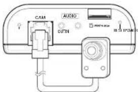 CAM AUDIO CUTN HLD/DCAM