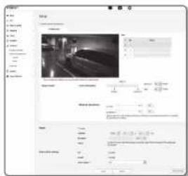 Screenshot of a video editing software interface showing image thumbnails and settings panels