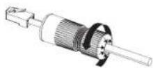 Wisenet XNB-H6280B - Connect lens module cable to lens module - 2