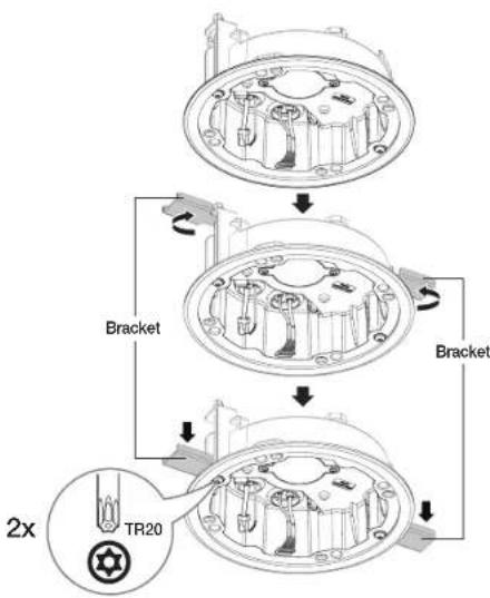 Wisenet PND-A9081RF - [Installing audio &amp; alarm cables] - 2