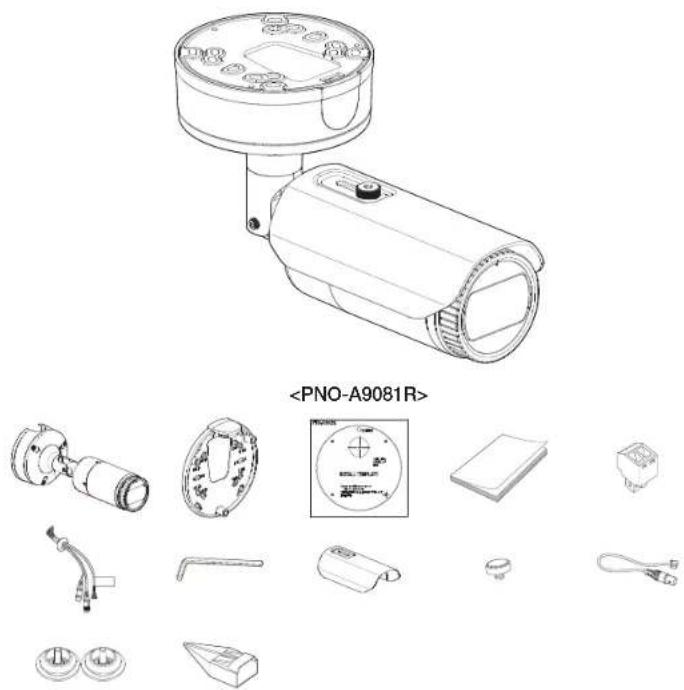 Wisenet PND-A9081RF - WHAT'S INCLUDED - 1