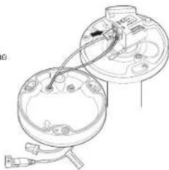 Wisenet TNO-4051T - Connecting waterproof power cable and LAN cable - 3