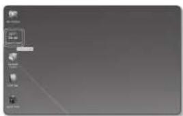 Desktop screenshot showing a desktop application with icons and a text box containing '100%' and '25%'.