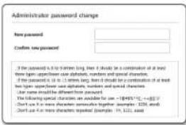 Administrator password change New password Custom new password If the password is 5 or 10 times long, then it should be a combination at all time. The password is 10 or 20 times long, then it should be a combination at all time. If the password is 10 or 20 times long, then it should be a combination at all time. The password is 10 or 20 times long, then it should be a combination at all time. The password is 10 or 20 times long, then it should be a combination at all time. Use name should be different from password. The following special characters are available for use: -1493512, -8677 Start us in a more character sentence together (example: 3234, and Start us in a more character sentence) (examples: 19, 111), and