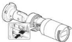 Wisenet LNO-6022R - Inserting a Micro SD Memory Card (LNO-6012R/6022R/6032R/6072R) - 3