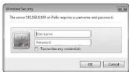 Windows Security The server 180.168.5.500 or files requires a username and password. Dsn name Password Password to any estimate OK Cancel
