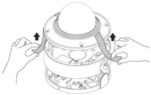 Wisenet XND-8081REV - Removal - 1