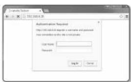 Login Server URL:108.4.28 Authentication TCP/IP http://www.108.4.28 package in a software and password test configuration by the Web site (https://www.108.4.28.com) User name: Password: Log No Cancel