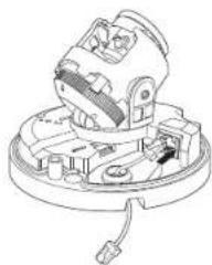 Wisenet LNO-6031R - Connecting the LAN cable - 3