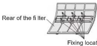 FUJITSU ASGG24LFCD-B - Air Cleaning Filter Installation - 4