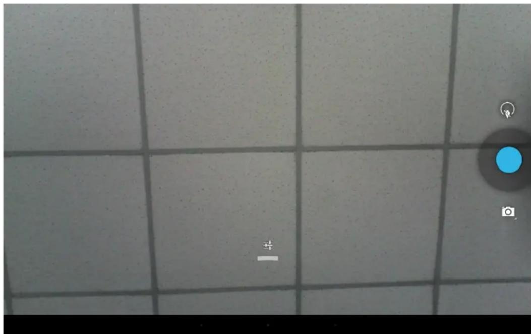 Camera menu interface showing track position and camera mode options