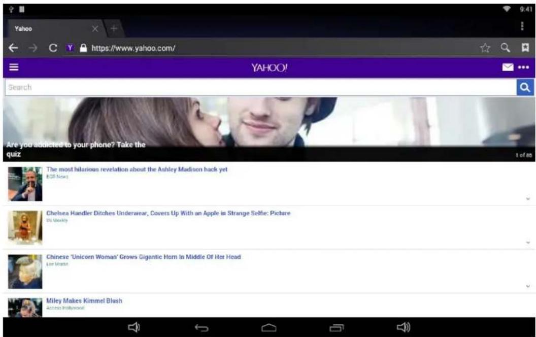 YAHOO! Search Are you addicted to your phone? Take the quiz The most hilarious revelation about the Ashley Madison hack yet EGP Nosey Chelsea Handler Ditches Underwear, Covers Up With an Apple in Strange Selfie: Picture Us Weekly Chinese 'Unicorn Woman' Grows Gigantic Horn In Middle Of Her Head Lee Martin Miley Makes Kimmel Blush Access Hollywood