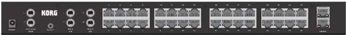 KORG GEC5 - Teacher Unit Back: - 1
