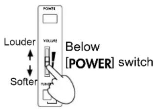 KORG Concert C-1500 - Turn on the power. - 1