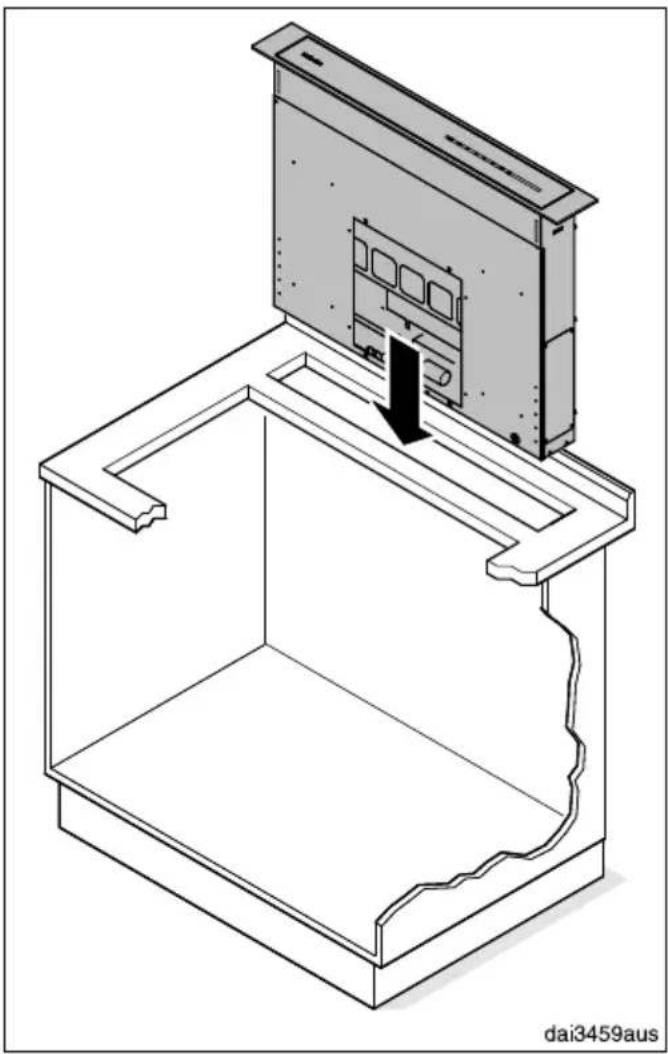 MIELE DAG500 - Cutout for flush-fit installation - 5