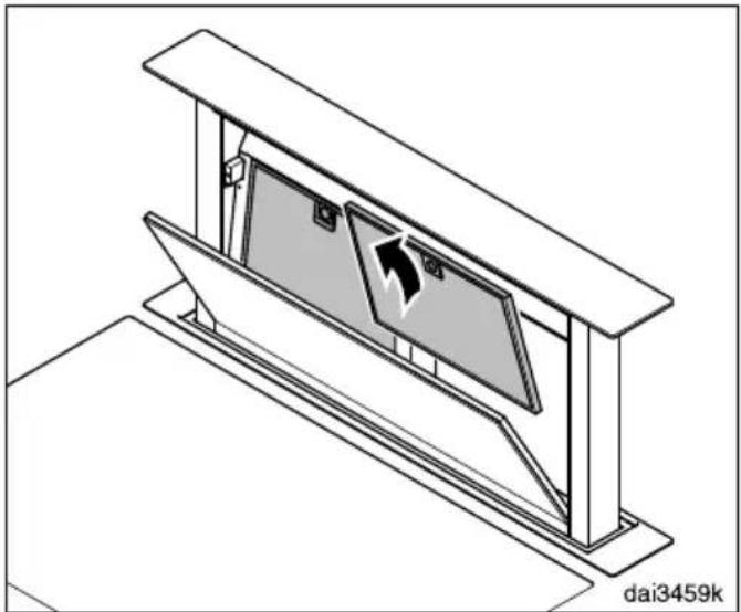 MIELE DAG500 - Removing the panel and grease filters - 2