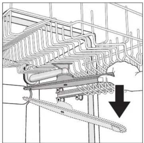 Zanussi-Electrolux ZSF6280 - Upper basket spray arm - 2