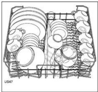 Zanussi-Electrolux ZDF601M - The upper basket - 1