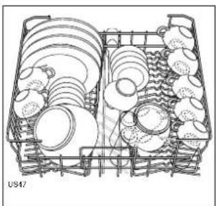 Zanussi-Electrolux DX6451 - The upper basket - 1