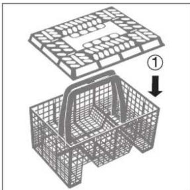Zanussi-Electrolux ZSF6171 - Loading cutlery - 2