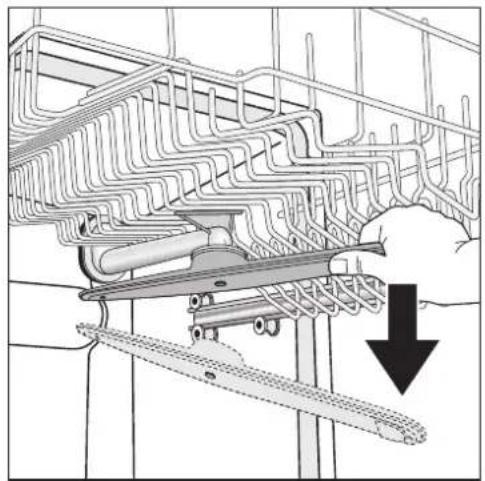 Zanussi-Electrolux ZSF6171 - Upper basket spray arm - 2