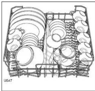 Zanussi-Electrolux ZSF6150X - The upper basket - 1