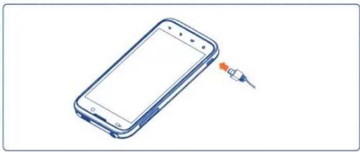 ALCATEL One Touch 995S Ultra - Charging the battery - 1