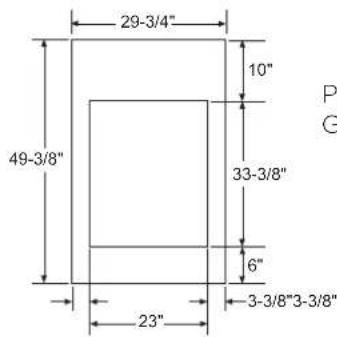 Monogram ZKSSN849NLH - DIMENSIONS AND INSTALLATION INFORMATION (IN INCHES) - 3