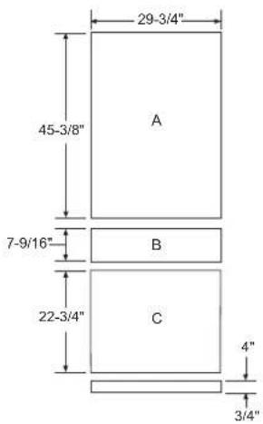 Monogram ZKSSN849NLH - DIMENSIONS AND INSTALLATION INFORMATION (IN INCHES) - 2