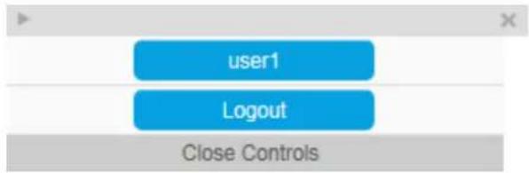 user1 Logout Close Controls