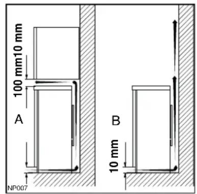 Zanussi-Electrolux ZRC2620W - Rear spacers - 1