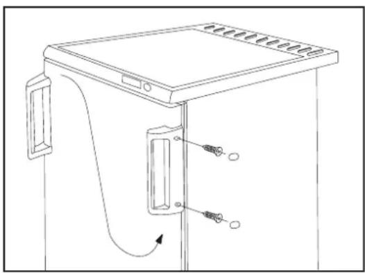 Zanussi-Electrolux ZECF117W - Door Reversal - 5