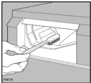 Zanussi-Electrolux ZWF 1450 W - Cleaning the drawer recess - 1