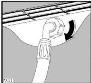 Zanussi-Electrolux ZWF 1450 W - Water inlet - 2
