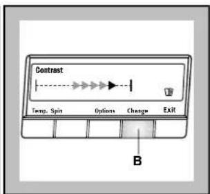 Contrast Temp. Spin Options Change Exit B