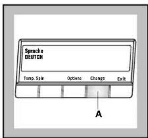 Sprache DEUTCH Temp. Spin Options Change Exit A