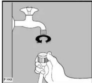 Zanussi-Electrolux ZWF 1434 W - Water inlet - 1
