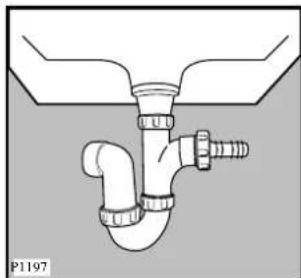 Zanussi-Electrolux ZWF 1434 W - Onto a sink outlet spigot. - 1